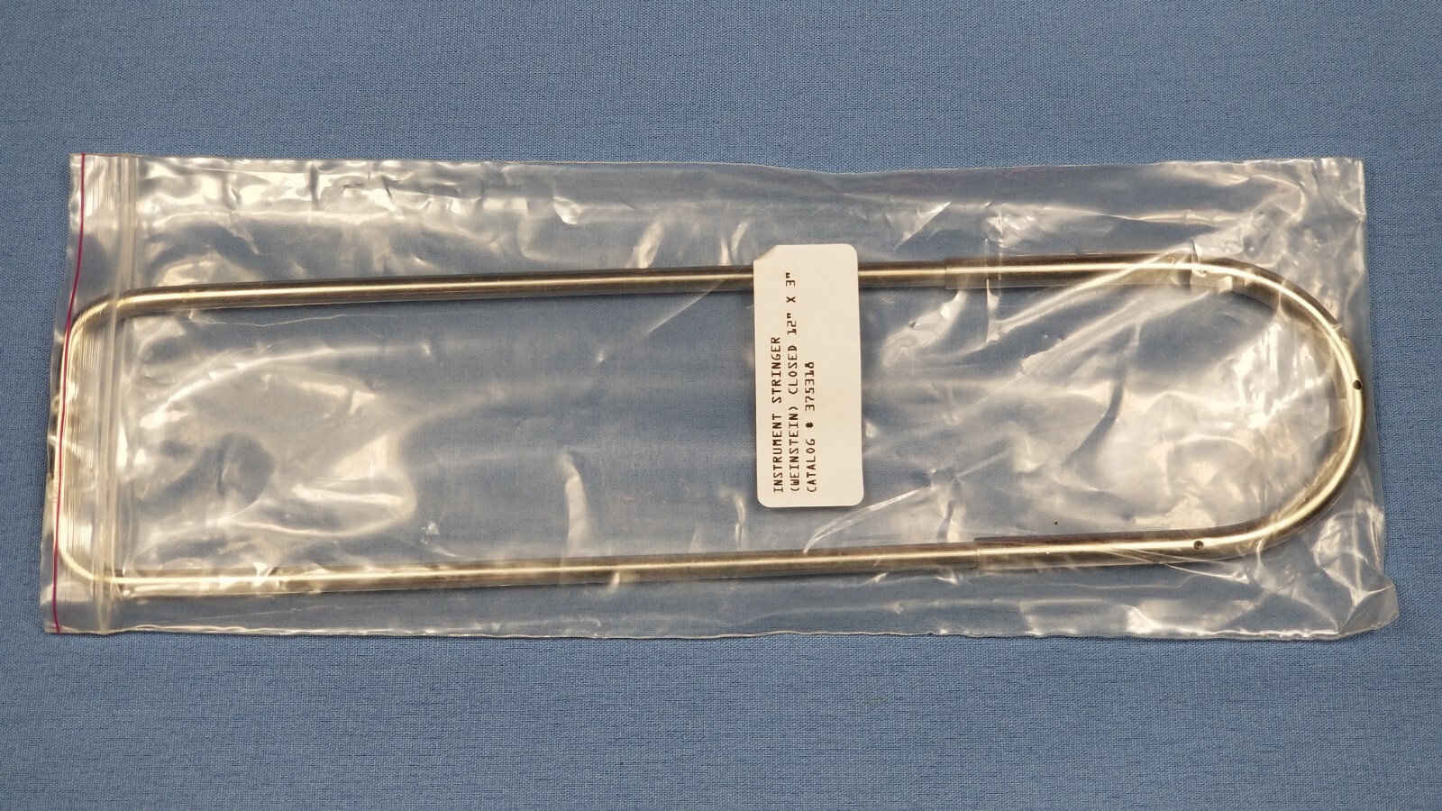 German Stainless Steel 12×3 Closed Weinstein Instrument Stringer 375318