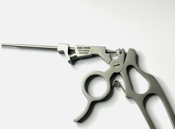 KARL STORZ 651503 HOSEMANN Frontal Sinus Nasal Recess Punch Circular Cutting 8″