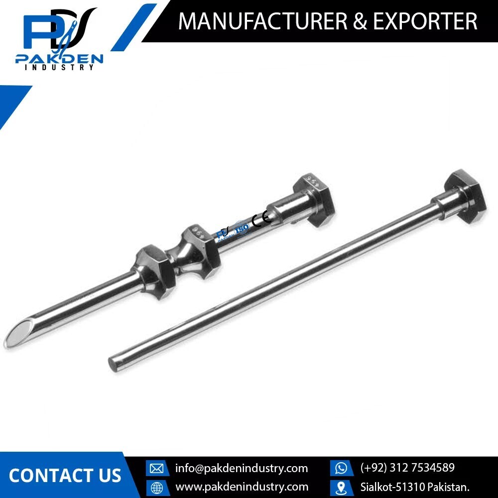 Pakden HRT Trocar Set 3.5mm & 4.5mm Stainless Steel Hormone Replacement Kit