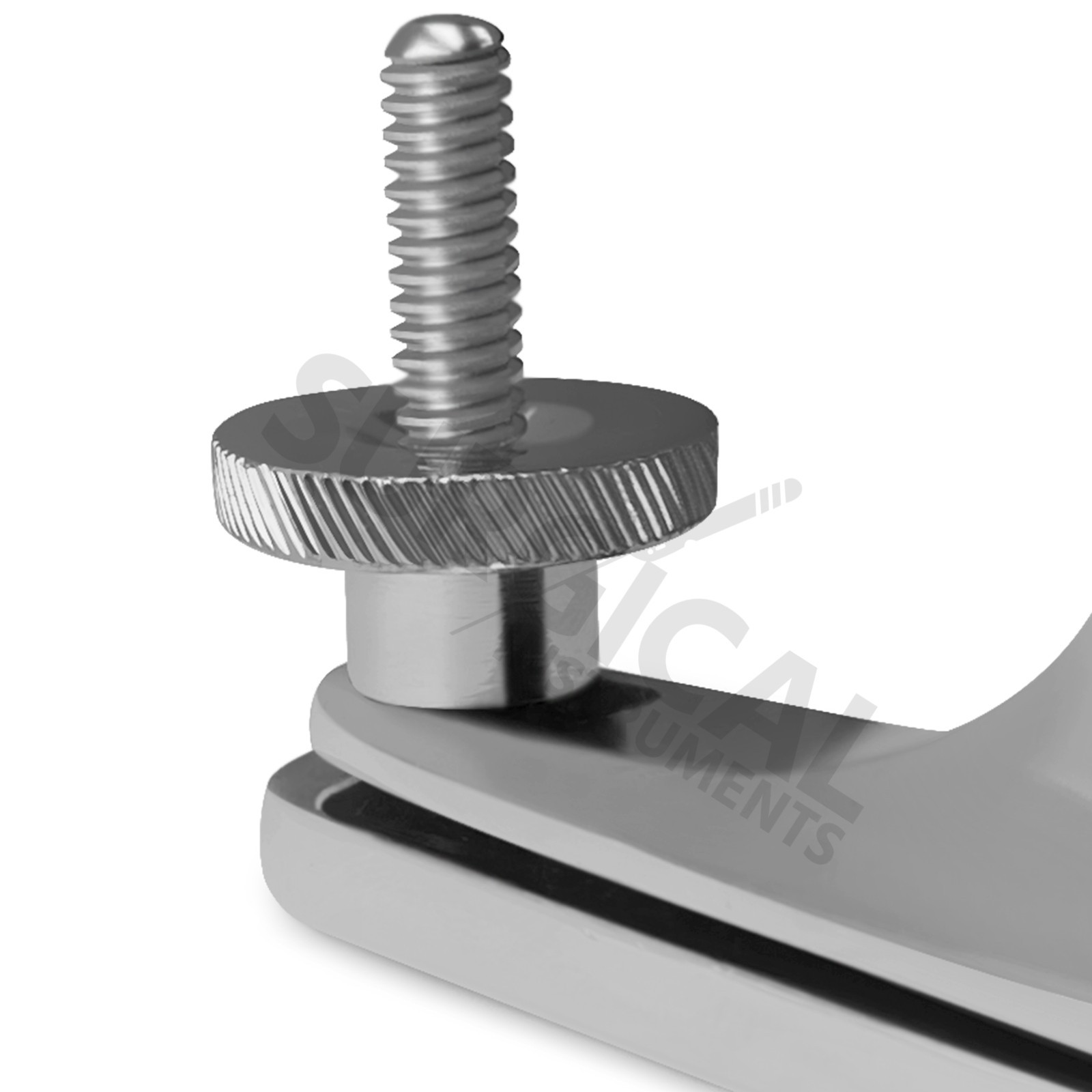 Bell-Type Pediatric Surgical Clamp 1.2 cm Stainless Steel German Grade