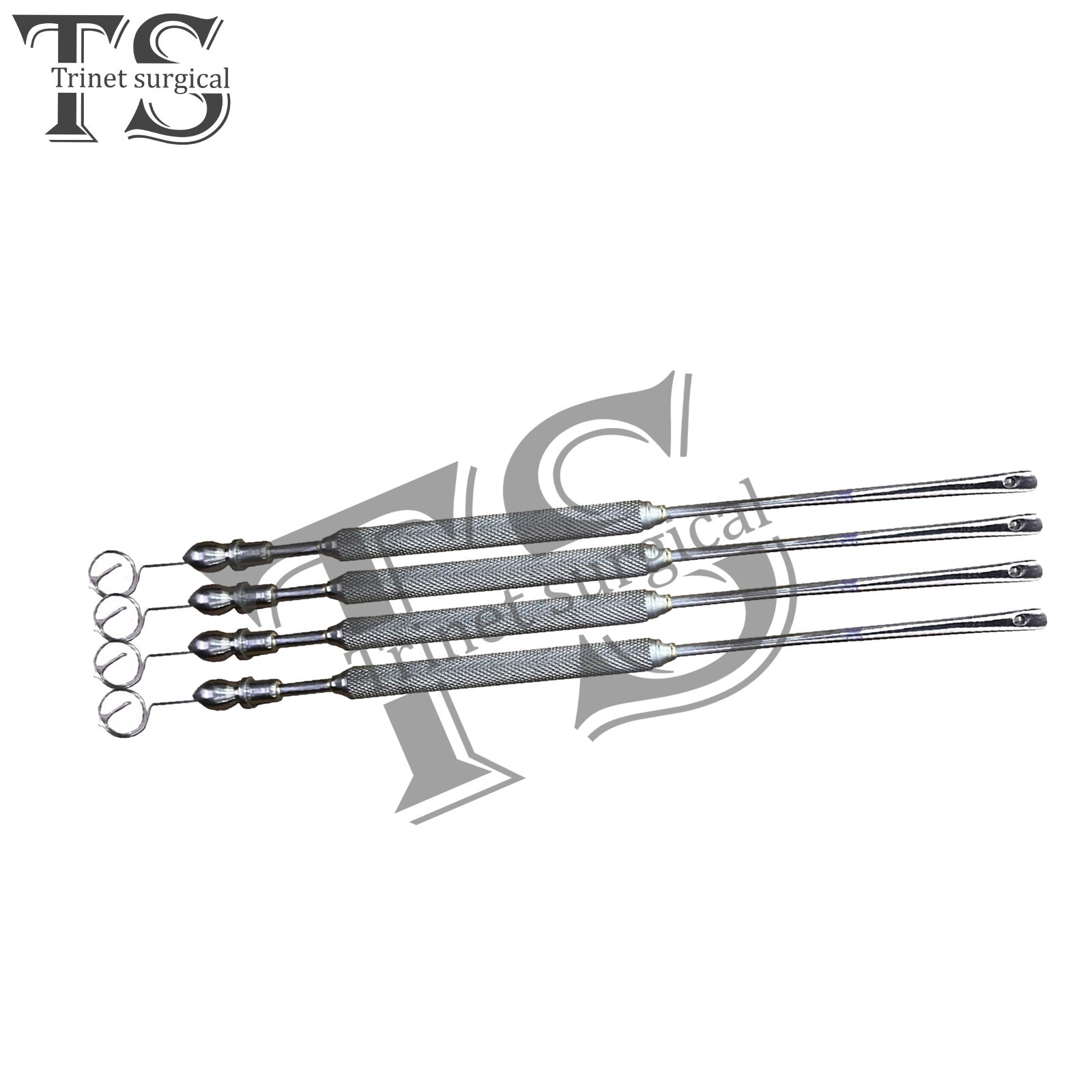 8pcs Freer Septum Periosteal Elevator with Suction 19cm (7½”) surgical
