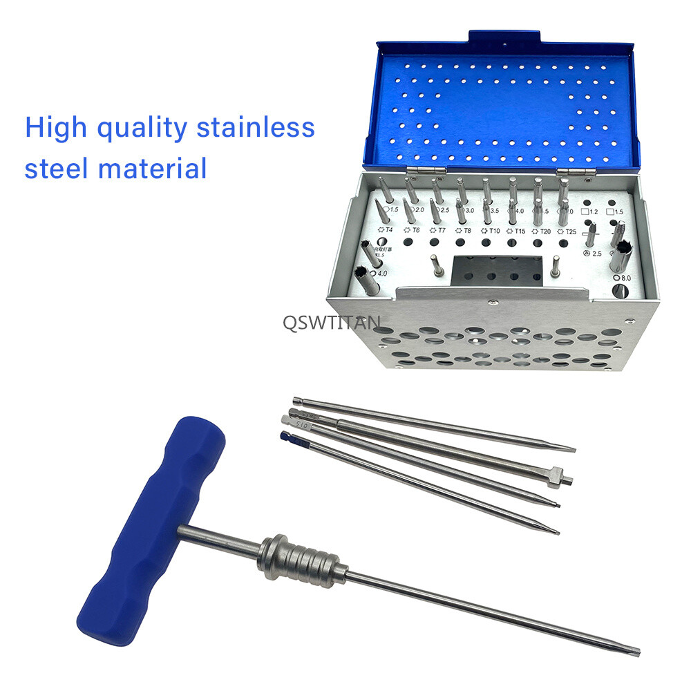 Internal Fixation AO Removal Instrument Broken Nail Screw Extractor Set