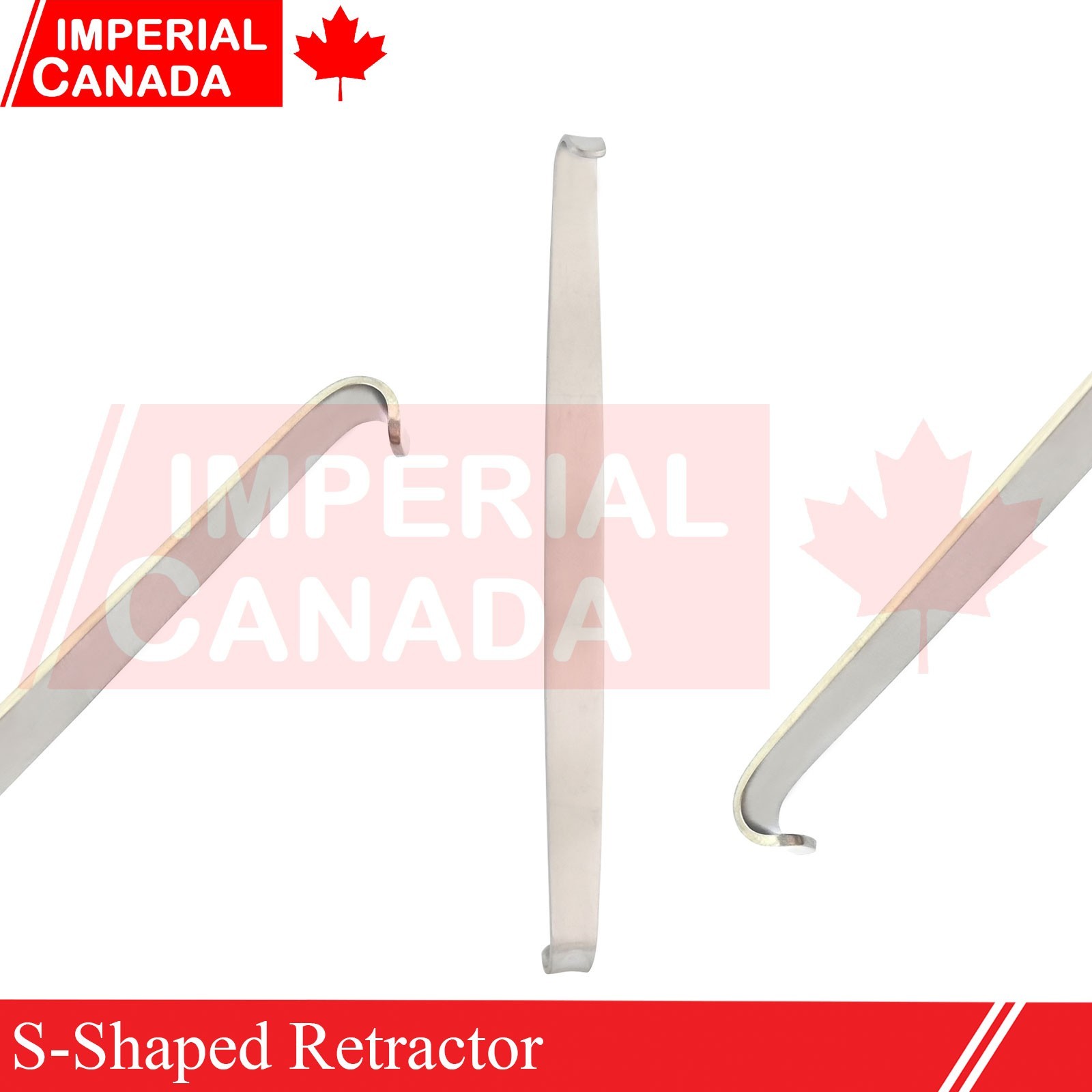 Mini Roux Separator S-Shaped (Universal) Retractor Doble ended 14.5cm KLP1501