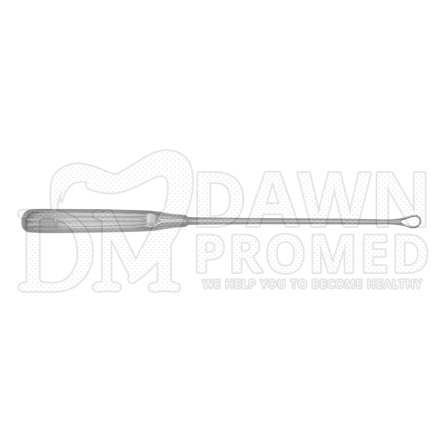 Thomas Uterine Curette 11″ Blunt Blade Size # 1 OB/GYN Instruments German Grade
