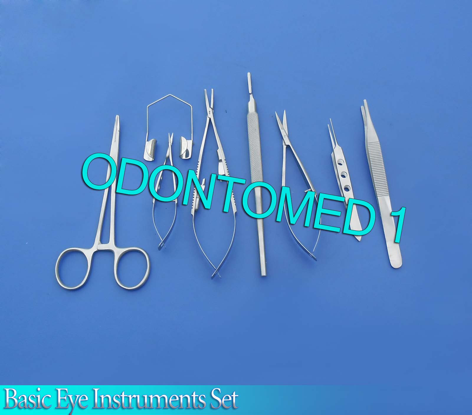 8 Pc O.r Grade Basic Eye Veterinary Micro Surgical Ophthalmic Instruments Kit #2