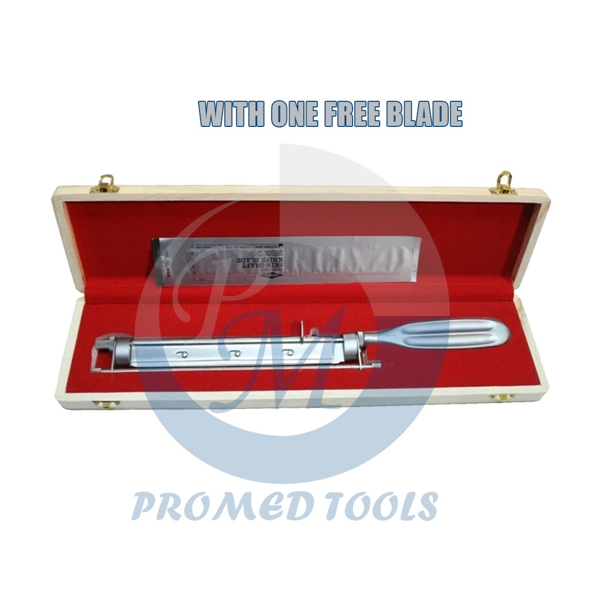 Big Blade Skin Graft Knife Surgical Dermatome Tool Stainless Steel