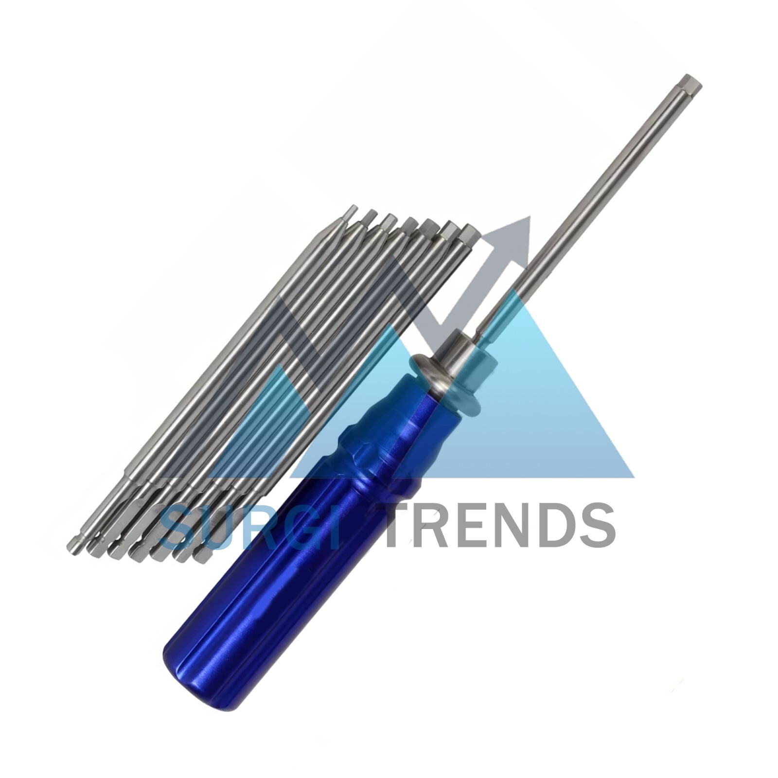 Orthopedic Bone Screwdriver Set With Quick Coupling Handle Surgical Instruments