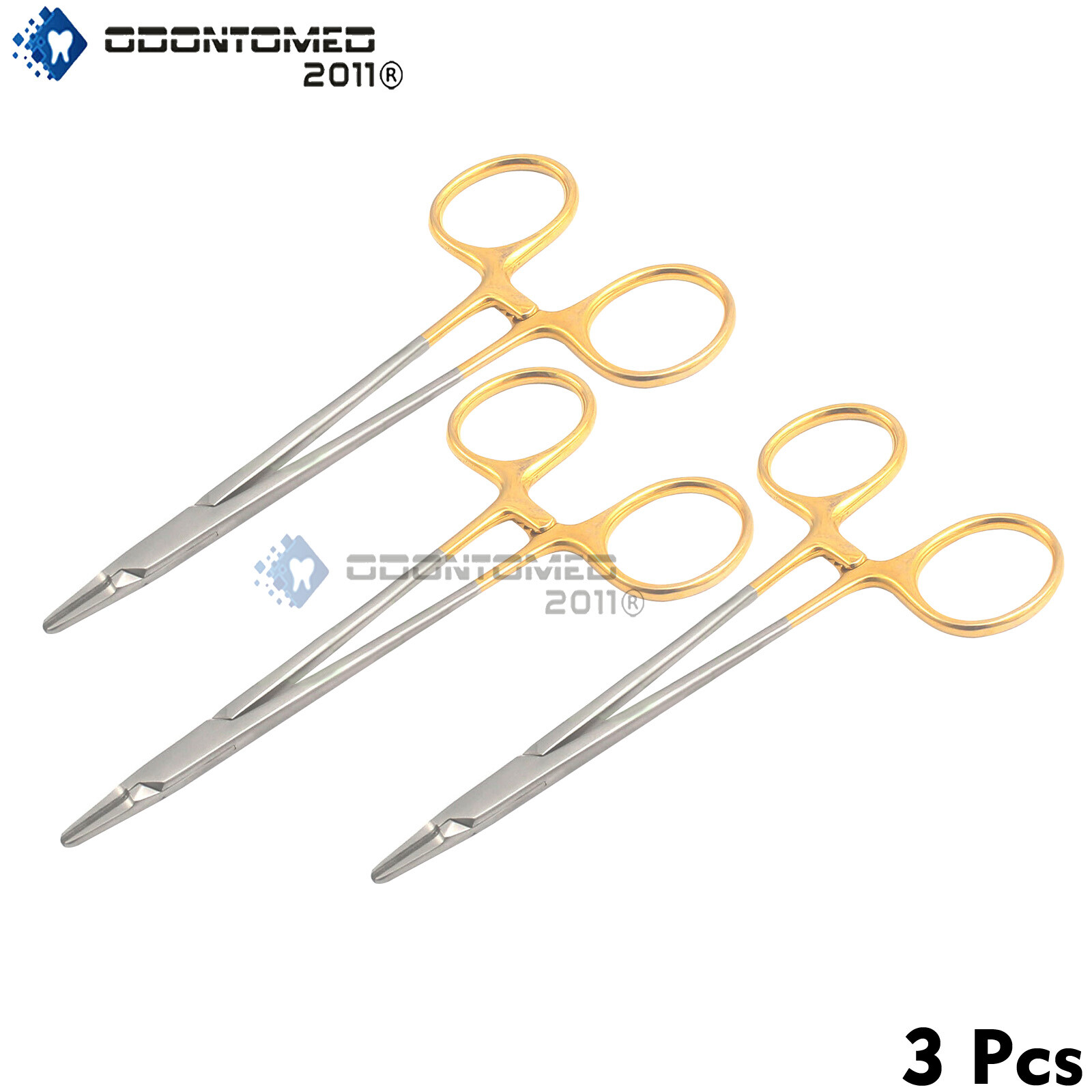 3 T/C RYDER Needle Holder Surgical Dental Instrument 5″