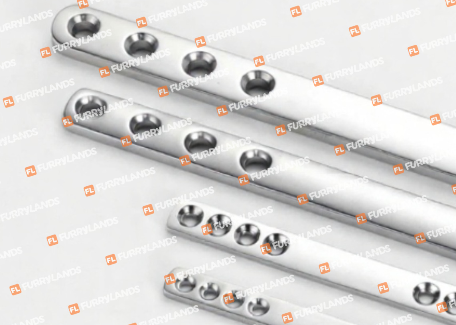 Veterinary 3.5mm Broad Biological Healing Plates 7–8 Hole – 8 Pcs Set