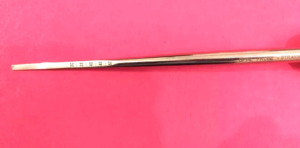 Bone Lenke Probe Palm Handle Straight 8 inch Orthopedic Surgical Instruments