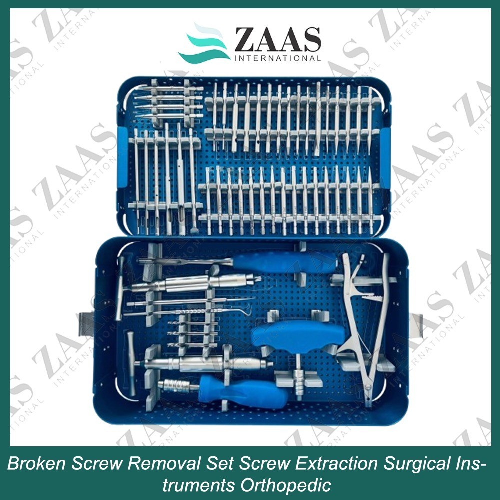 Broken Screw Removal Set Screw Extraction Surgical Instruments Orthopedic