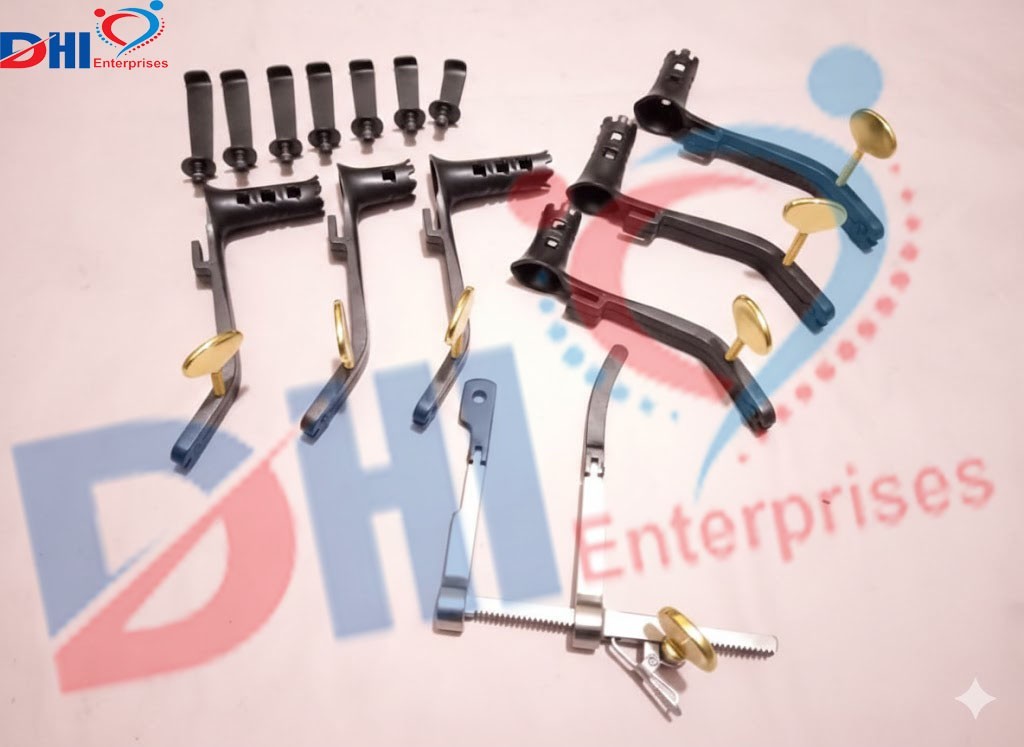 Caspar Micro Lumbar Discectomy Retractor Set of Spinal Surgery Instruments DHI
