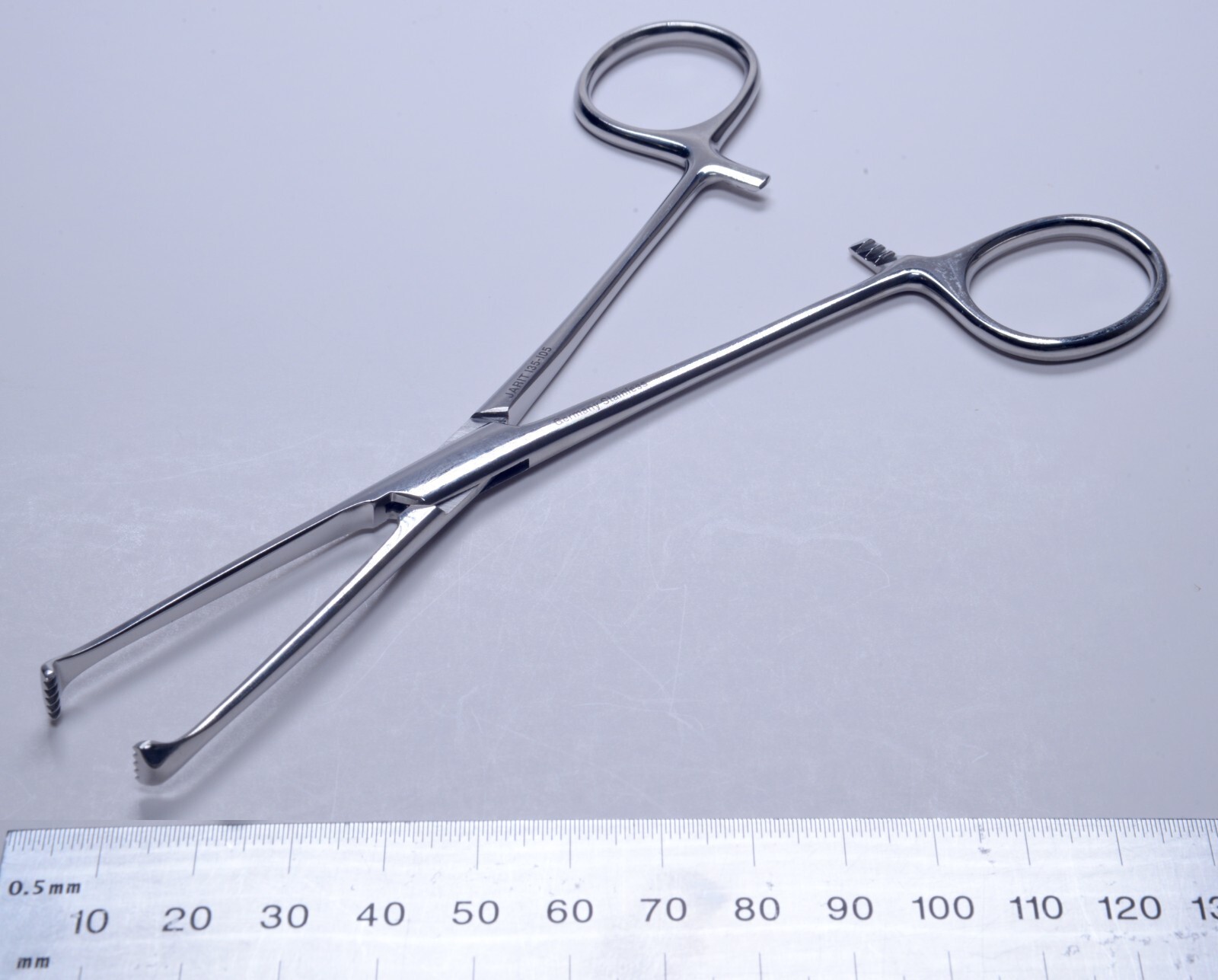 Integra Jarit #135-105 Allis Tissue Forceps 6¼” Stainless Steel Surgical