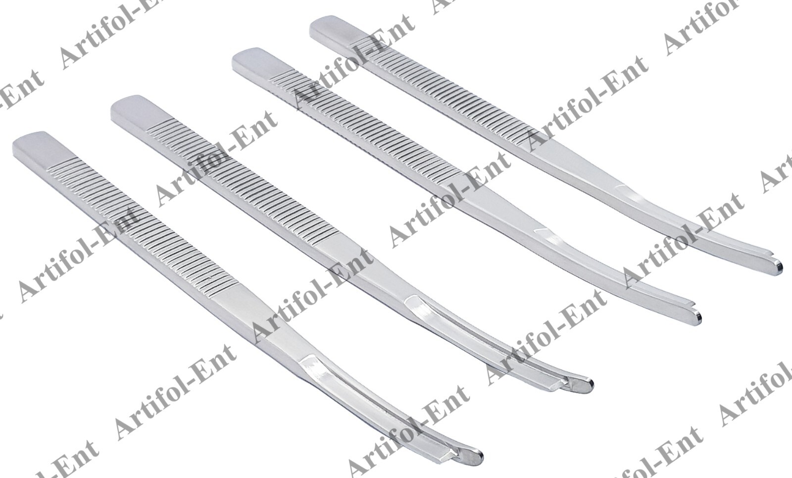 Silver Nasal Chisel 18cm Rhinoplasty Osteotome for Left and Right Side 2 Sets