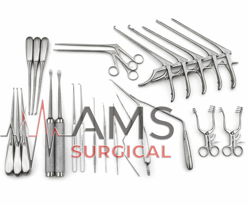 Cervical Spinal Surgery Instruments Set German Steel Surgical Spine Instruments