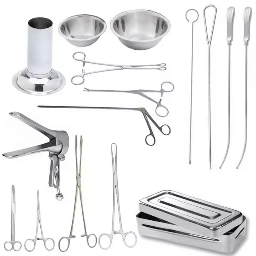 IUD Intrauterine Device Surgery, Set Surgical Instruments 16 Pcs