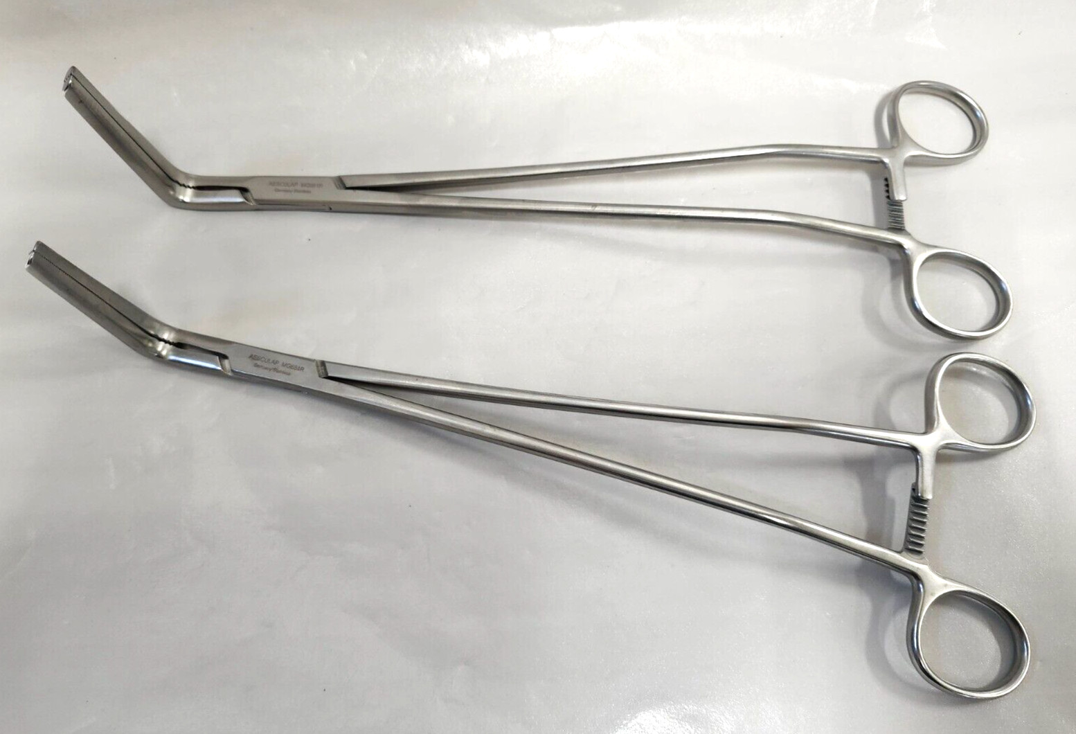 Aesculap Forceps Lot – OL474R, MG681R (x2), EA127R (x2), FB460R, DP552R