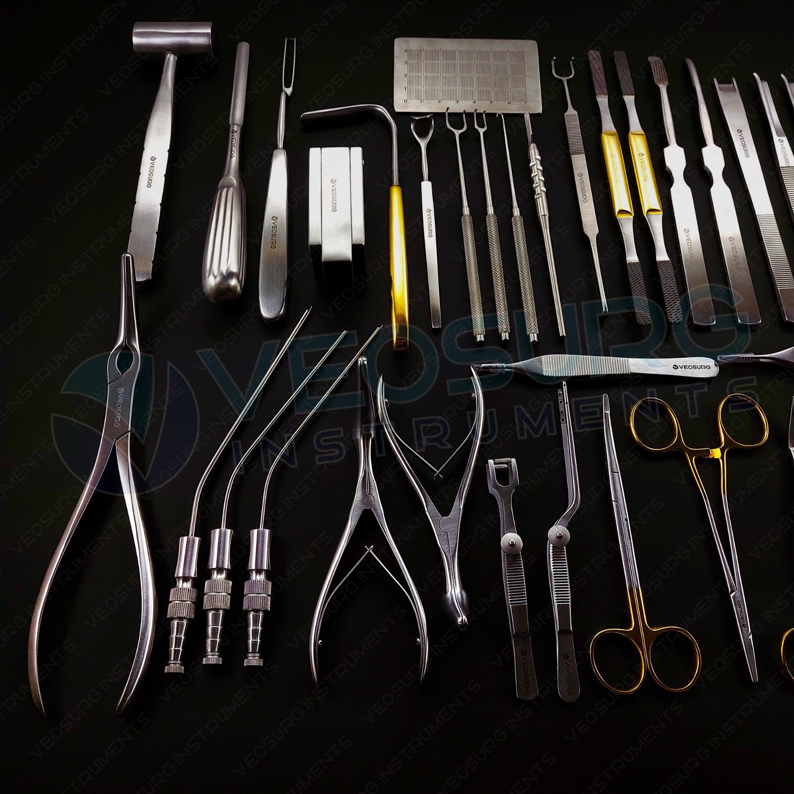 Major Rhinoplasty Surgical instruments set of 50 Pcs Premium Nosejob Surgery Set