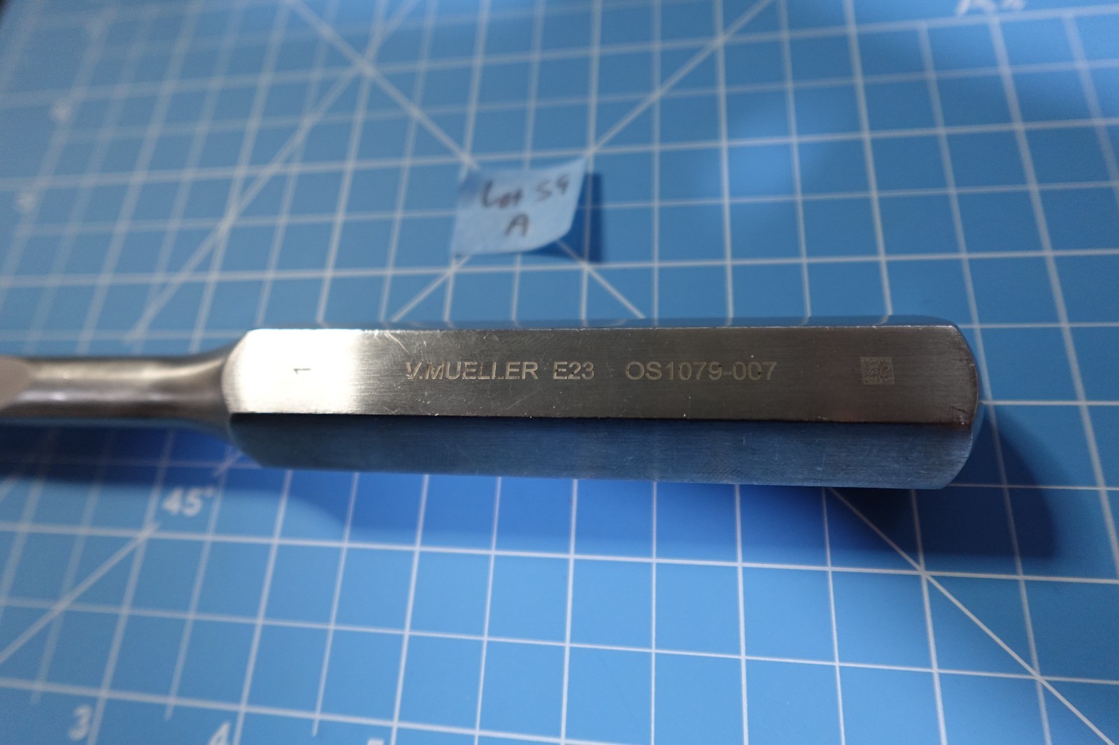 V. Mueller OS1079-007 Periosteal Elevator 8-1/4″ Length X 25.4mm Wide