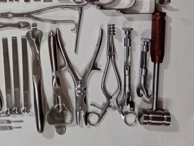 Basic Major Orthopedic Lot Of 74 Pcs Set Surgical Instruments