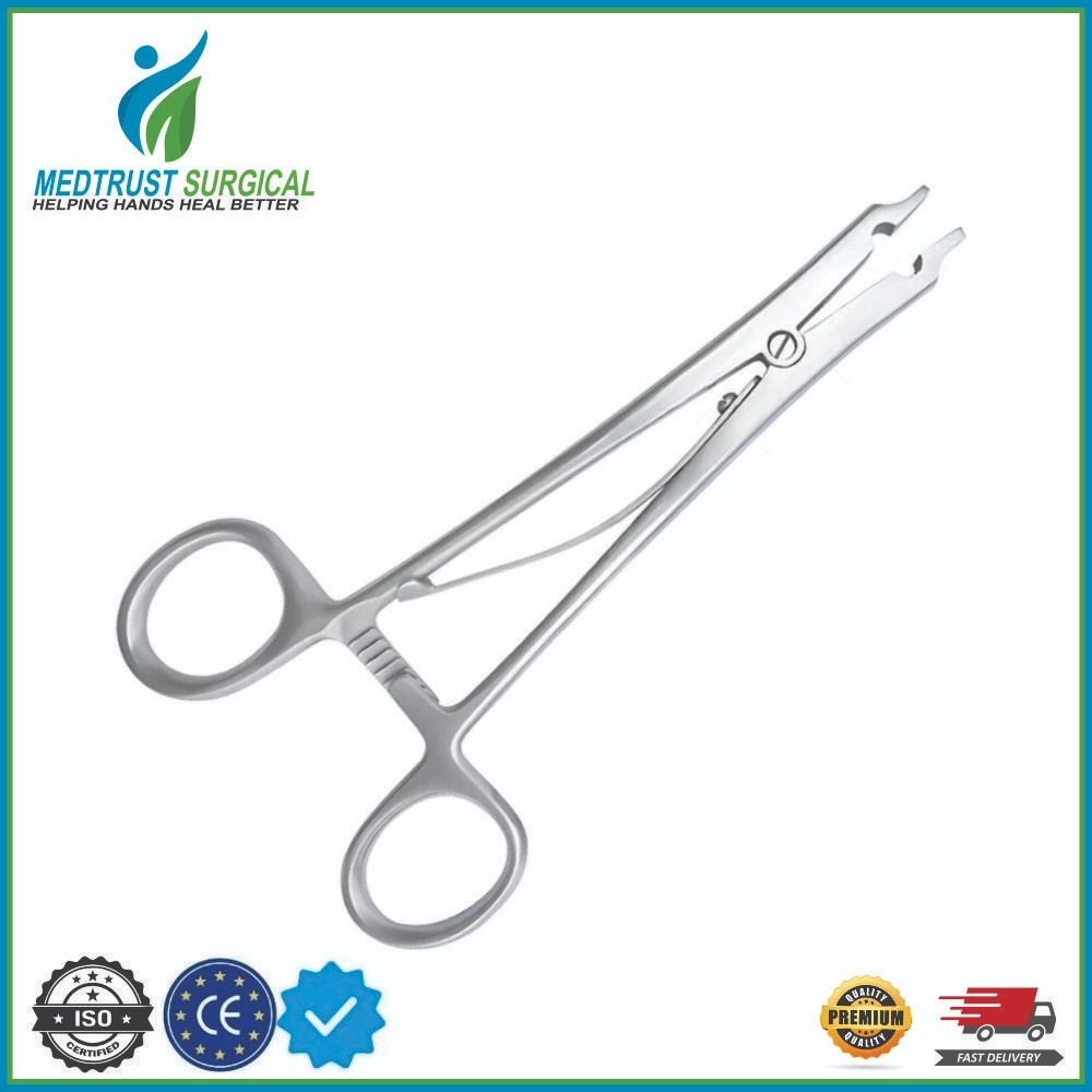 Raney Scalp Clip Applicator Plus Surgical Instruments Orthopedic 30 Pcs Clips