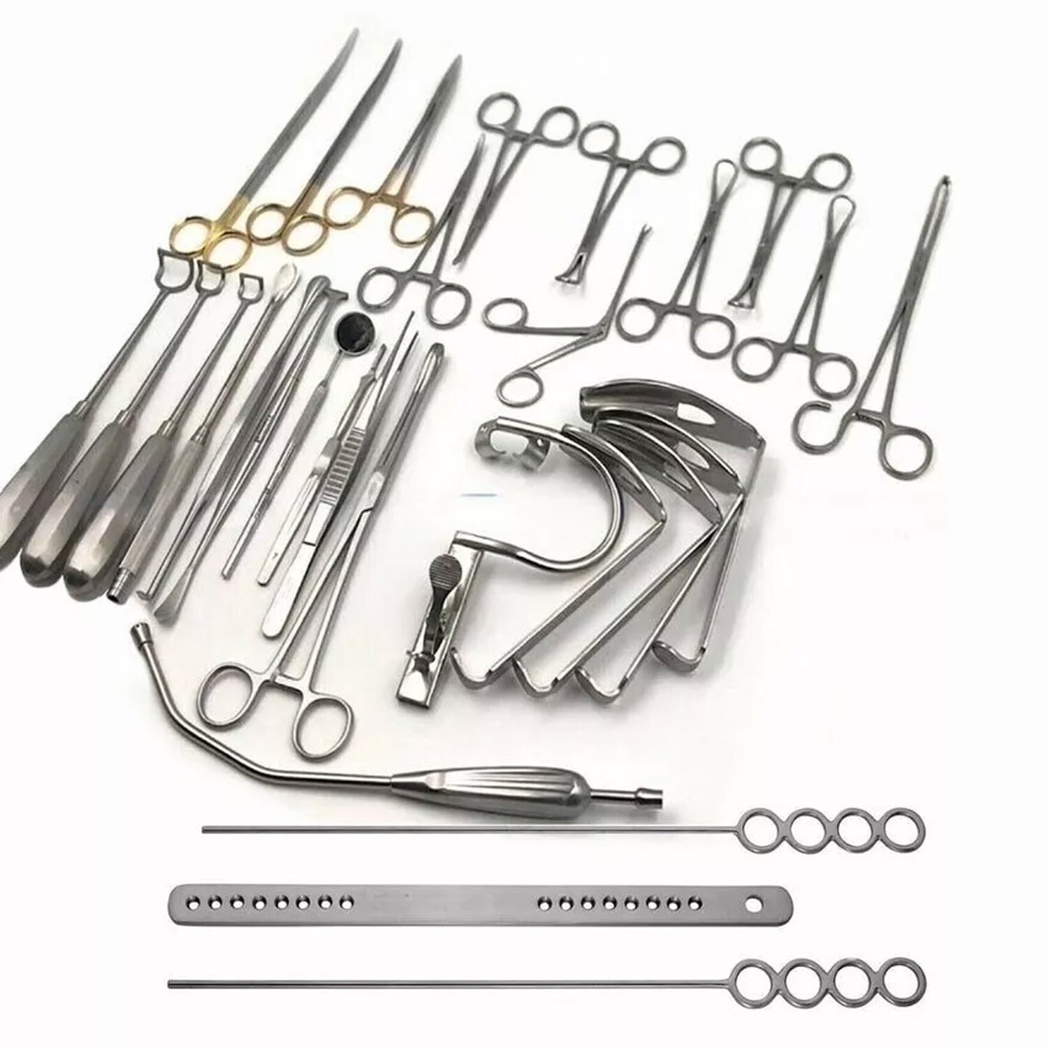 Adenoidectomy & Tonsillectomy Instruments 30 piece Set Stainless Steel Box