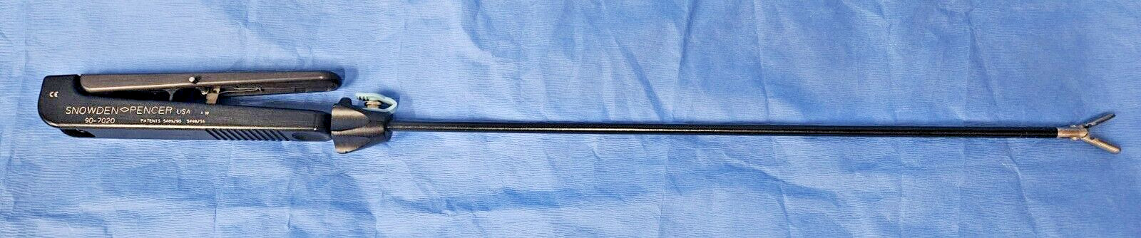 Snowden-Pencer 90-7020, 5mm Laparoscopic Standard Grasper, TC Inserts, Ratcheted