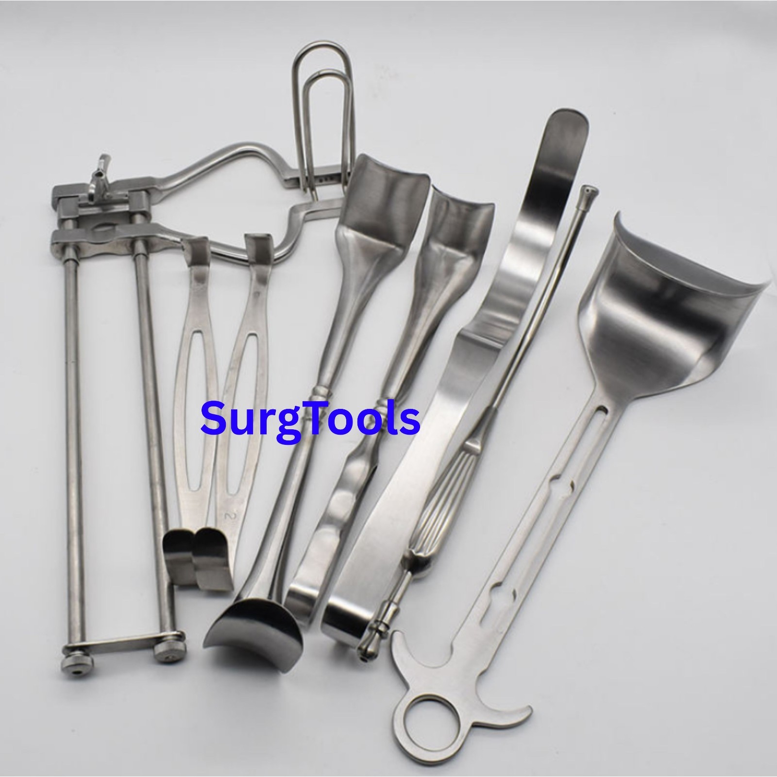 Stainless Steel Vaginal Speculum Retractor Set Gynecology Surgical Exam Kit