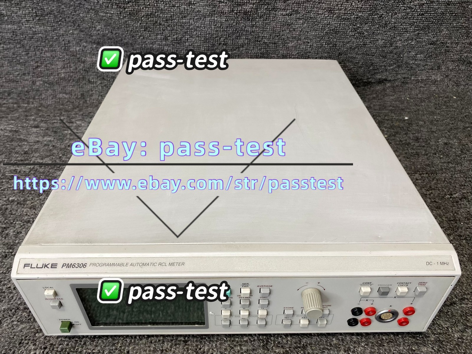 Good FLUKE PM6306 Programmable Automatic RCL meter with 90 warranty