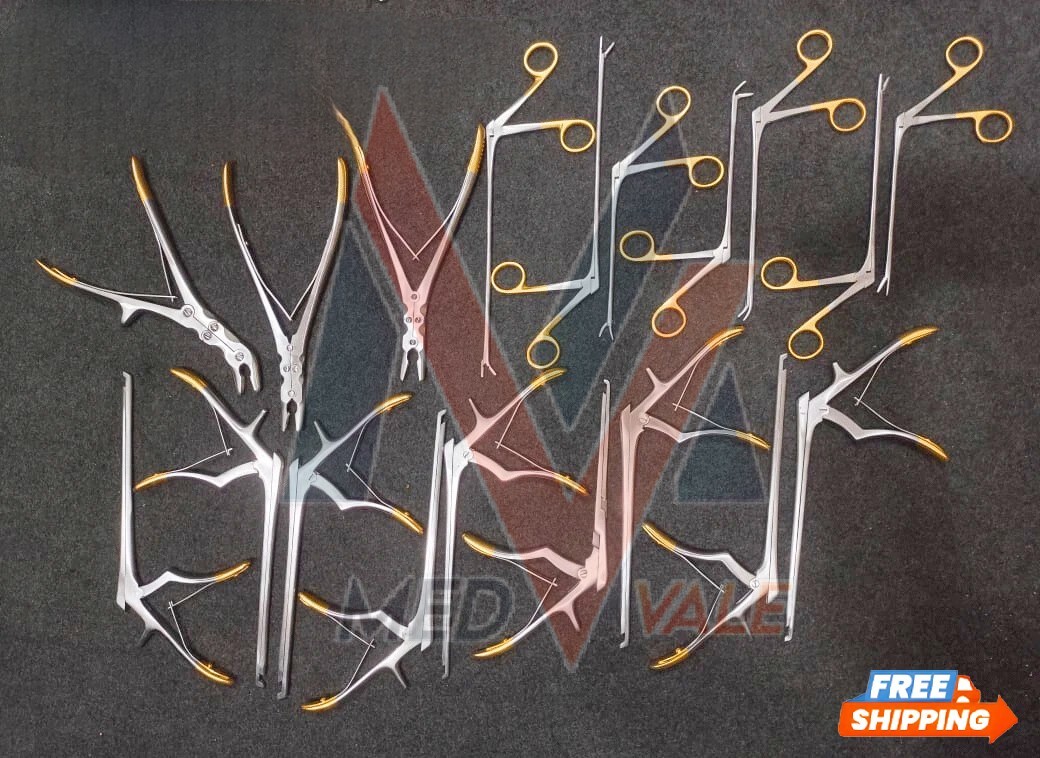 Spine Laminectomy Set Of 19 Pcs Orthopedic Instruments