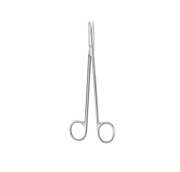 Set of 6 Metzenbaum Scissors, 4.5″, Straight Blades, Premium, Stainless