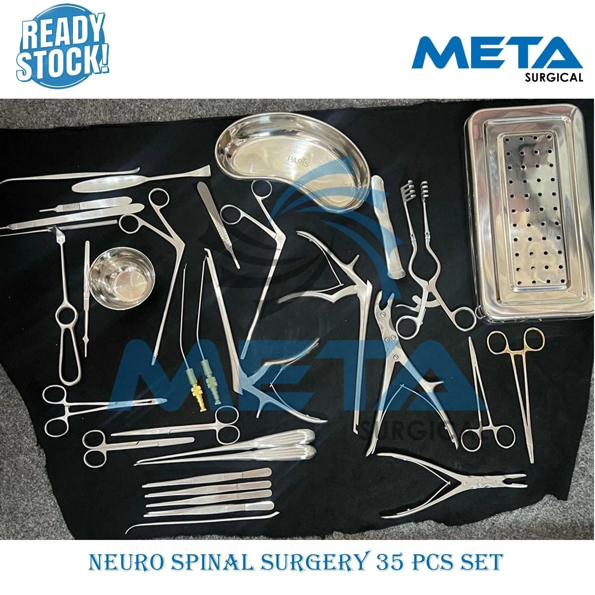 Neuro Spinal Surgery Surgical Orthopedic Instruments 35 Pcs Set Best Quality