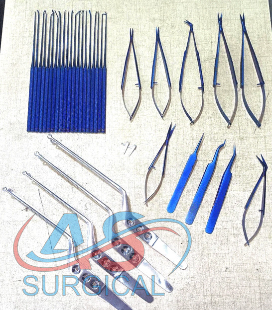 Kamiyama Micro Neuro Surgery Instrument Set Of 36 Pcs Surgical Instruments