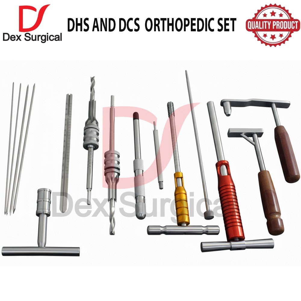 DHS and DCS 16 PCs Set Orthopedic combo surgical instrument