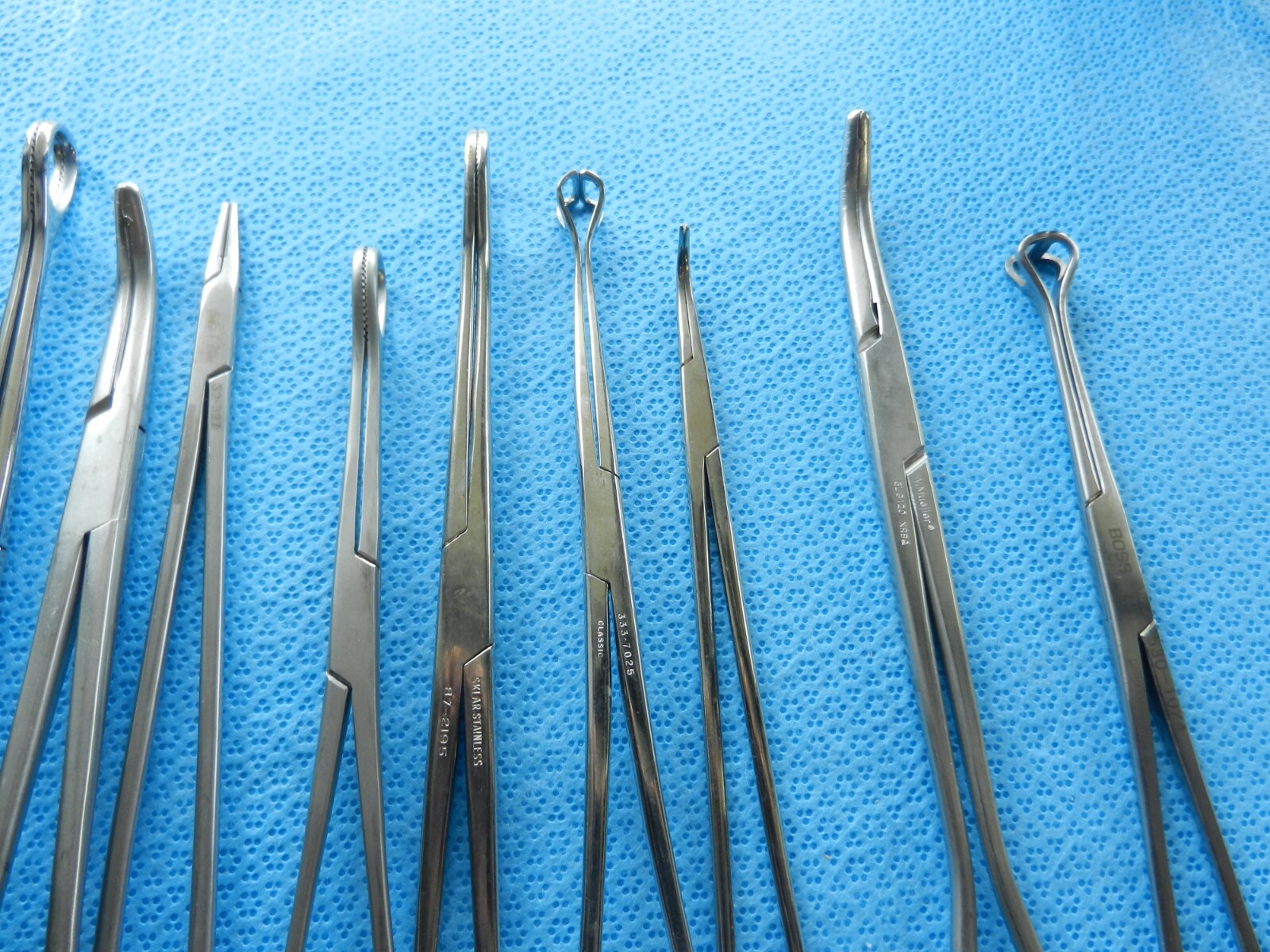 D4267 Codman V. Mueller Boss Surgical Forceps Lot Of 15