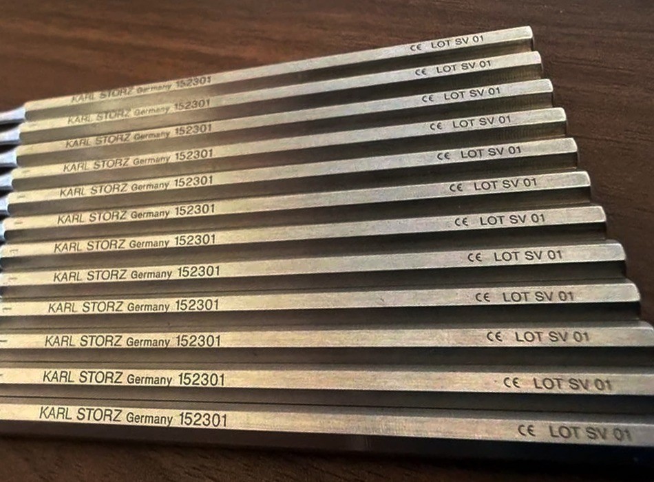 Karl Storz Germany 152301 Lot Of 12 Pcs ENT Micro Hook Instruments
