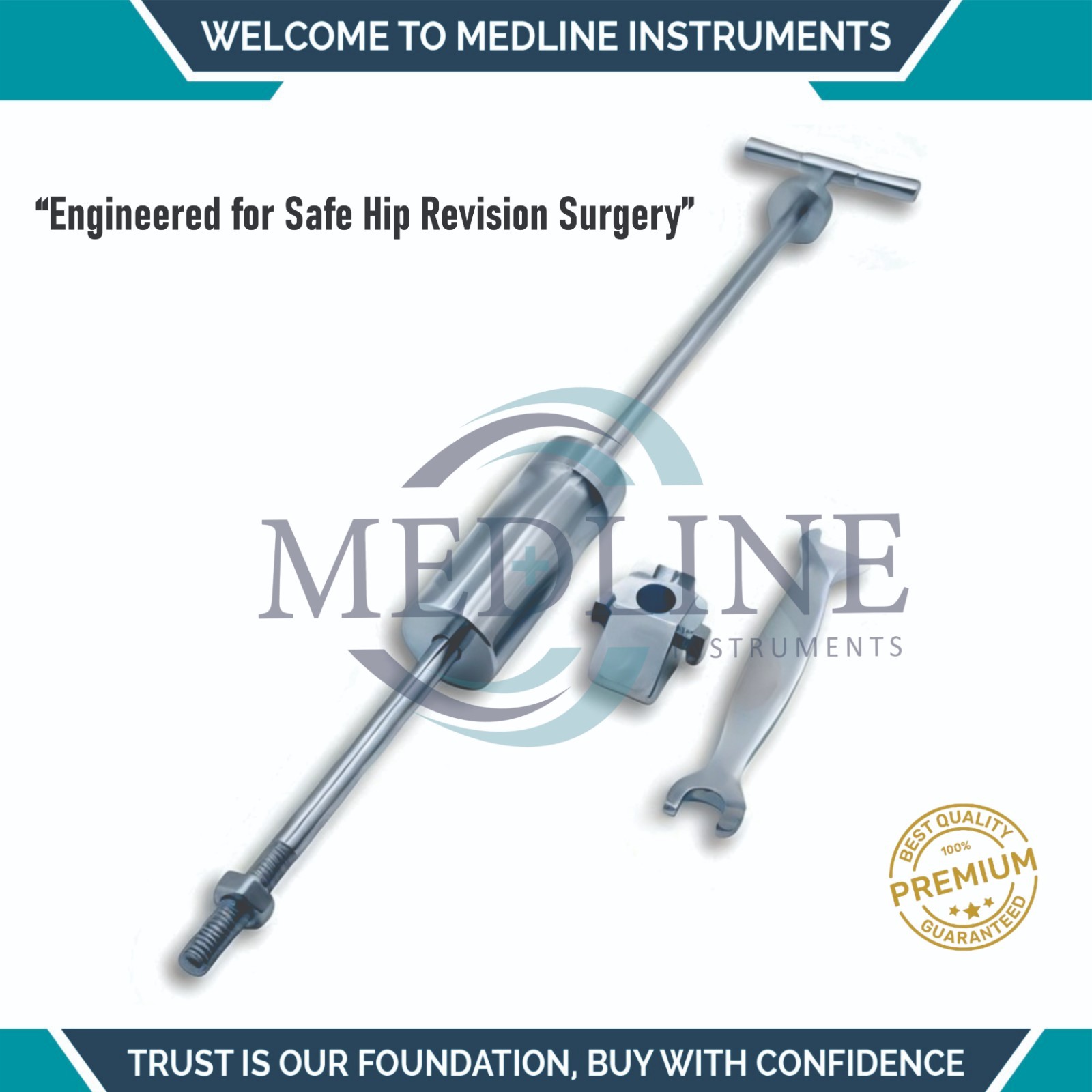 Hip stem extractor Orthopedic Surgical Universal extraction tools