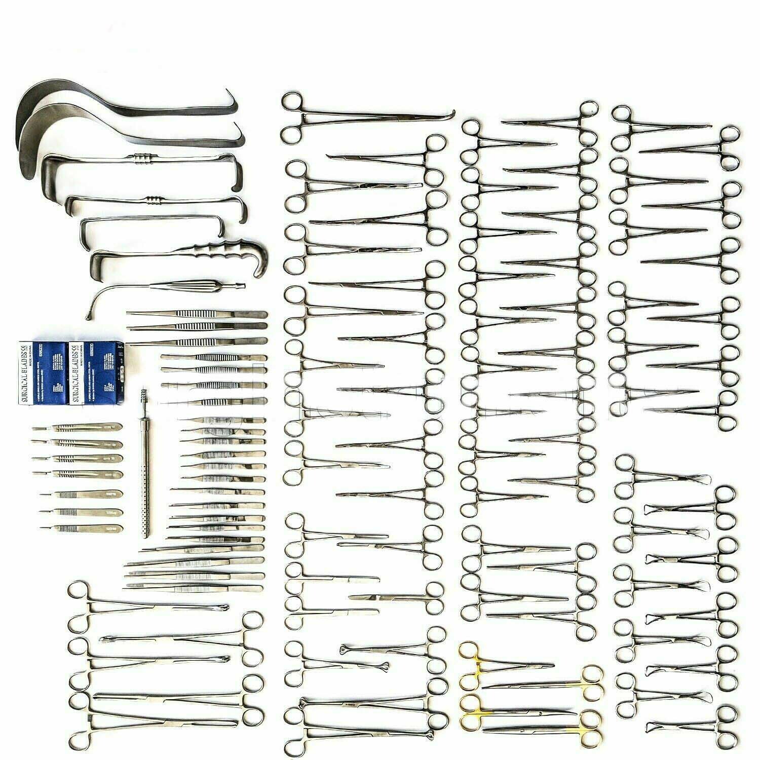 108 Instruments Basic Laparotomy Set Surgical Medical