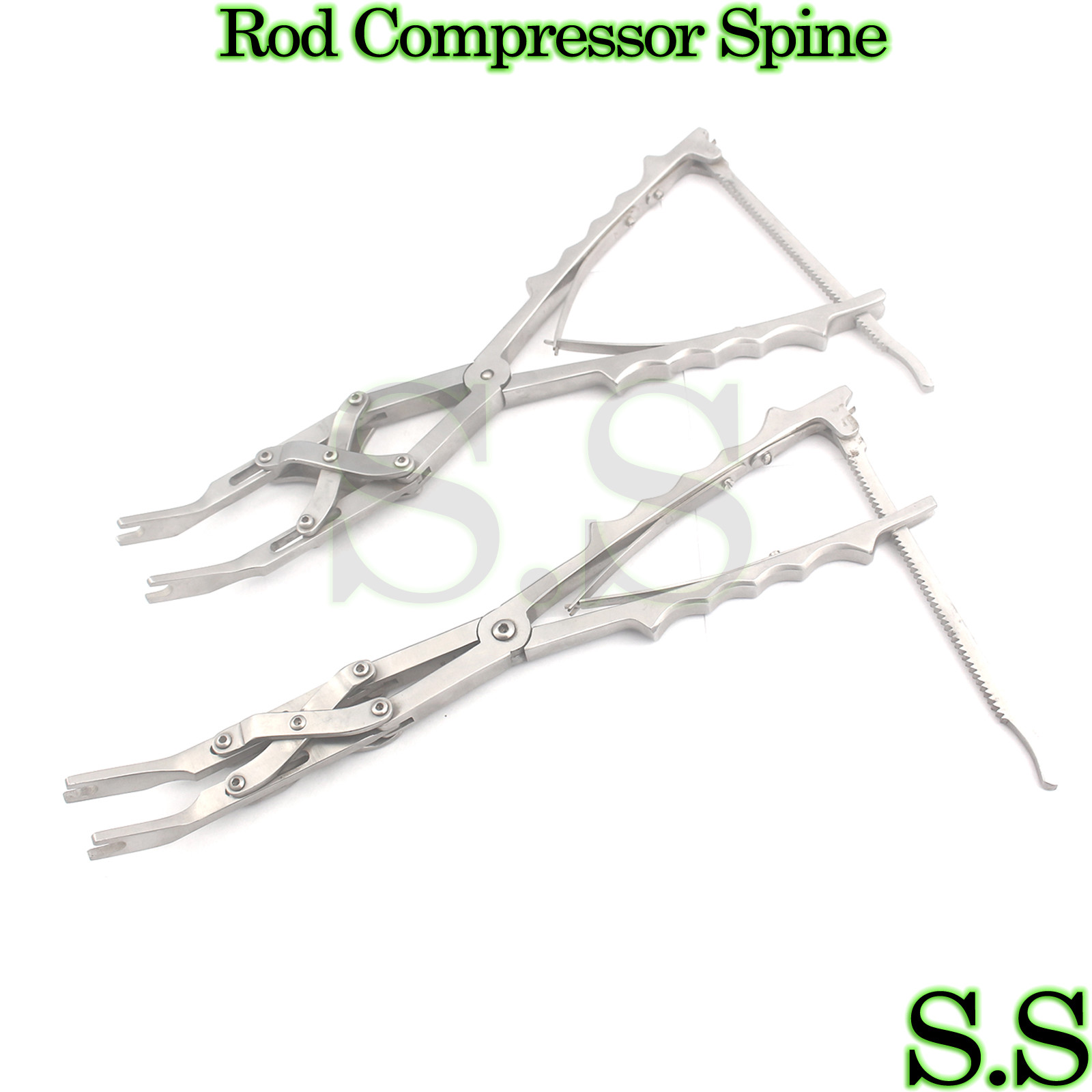 2 Rod Compressor Spine Orthopedic Surgical Instruments New Brand S.S-116