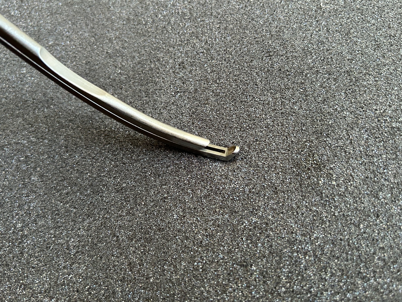 Ruggles RB4872D Hingeless Stealth Kerrison Rongeur curved 40° up 8”