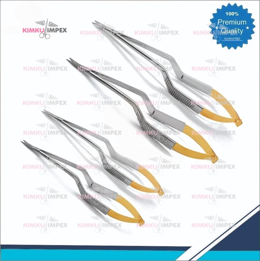 4 Yasargil Micro Scissors 7.5″ Sharp/Sharp Straight Surgical Neuro Instruments