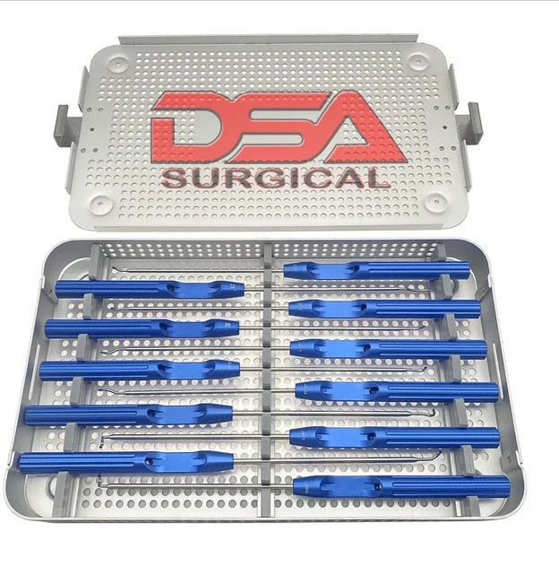 Suture Hook Repair Arthroscopy Line Wire Pass Instrument 11 Pcs Set Top Quality