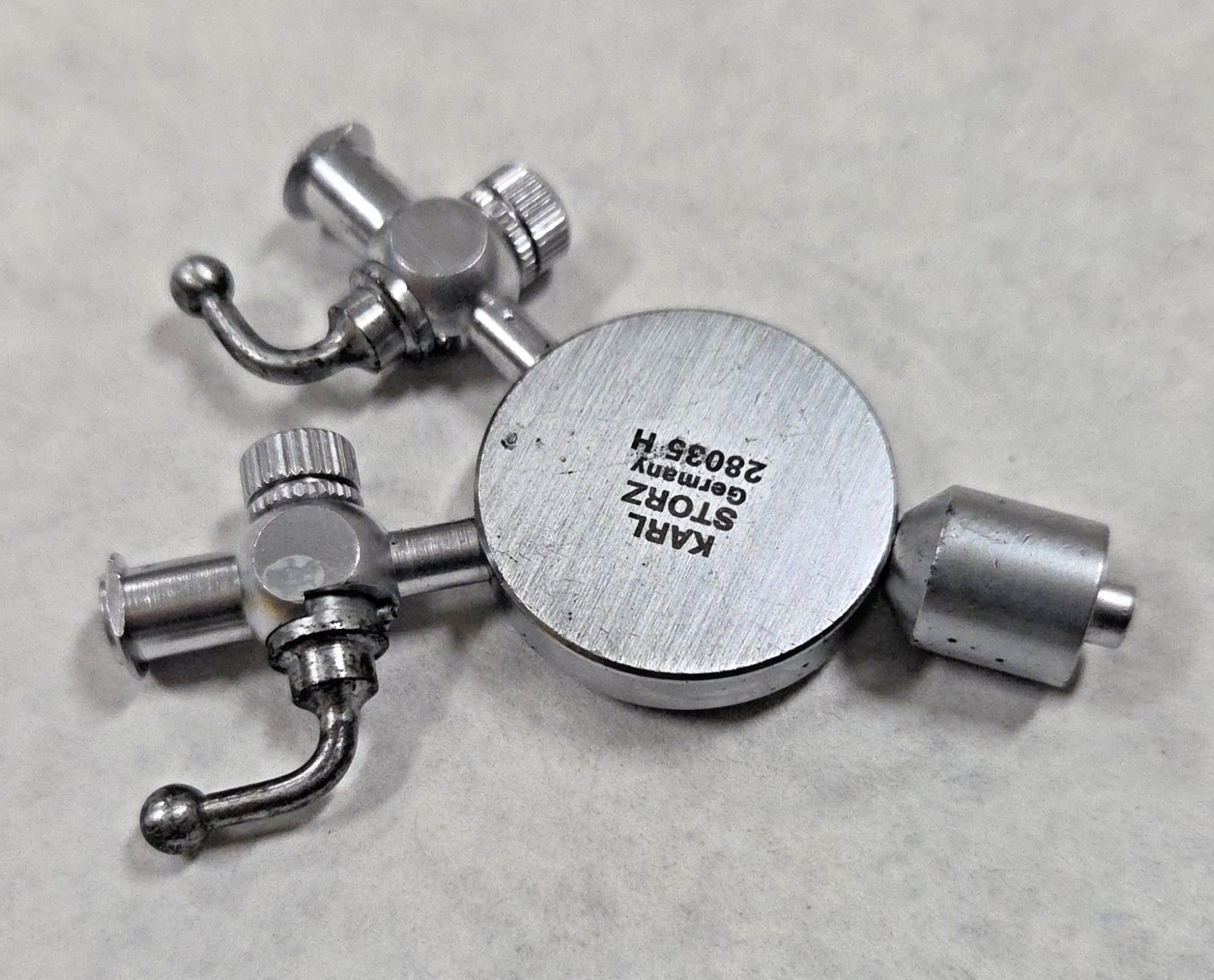 Karl Storz 28035H Luer-Lock Dual Valve Suction / Irrigation Adaptor (A6D)
