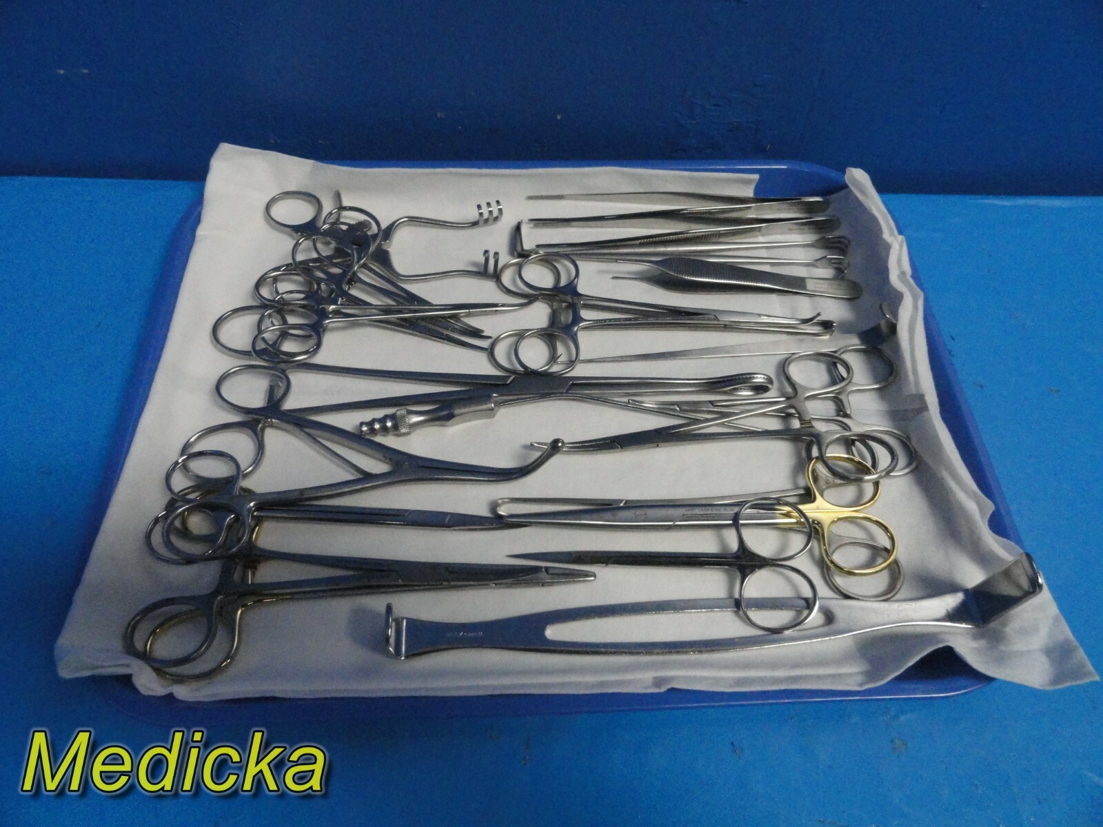 Jarit Codman Aesculap House TRACH (Tracheotomy) Instrumentation Tray ~ 22414