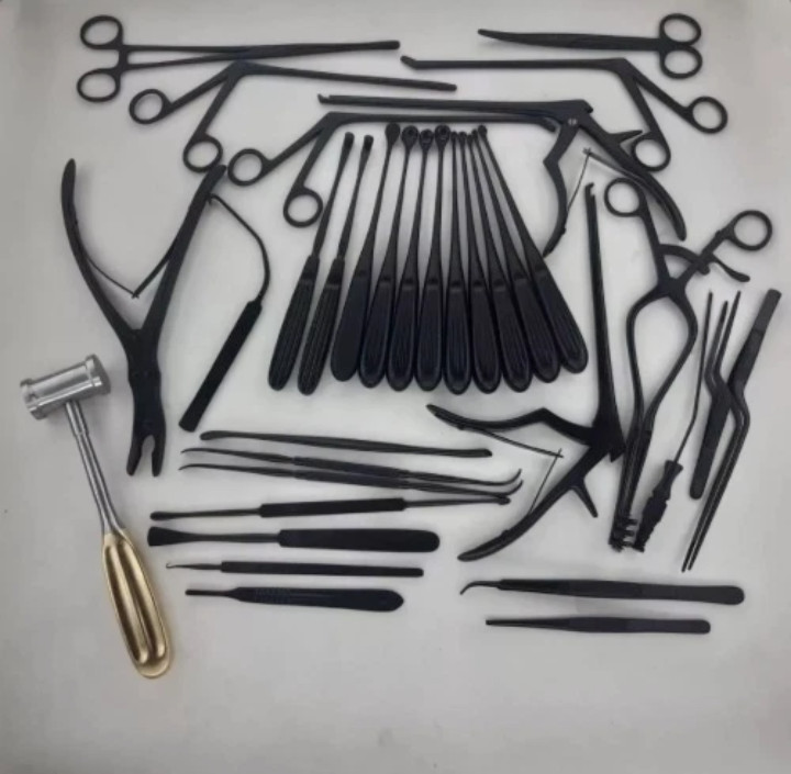 Laminectomy Set 35 PCS Black Coated Surgical Orthopedic Surgical instruments