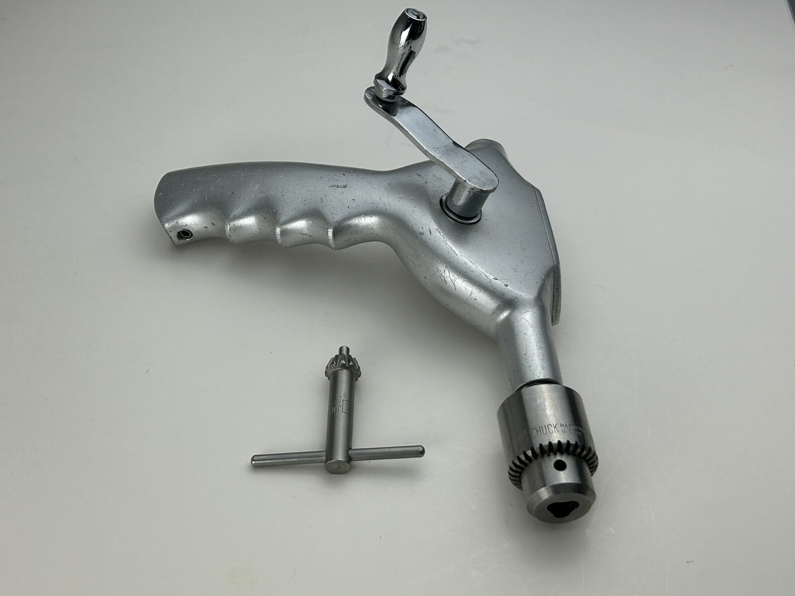SKLAR 40-1465 Bone Drill Offset Handle Jacobs Chuck For Twist Drl Kirschner Wire