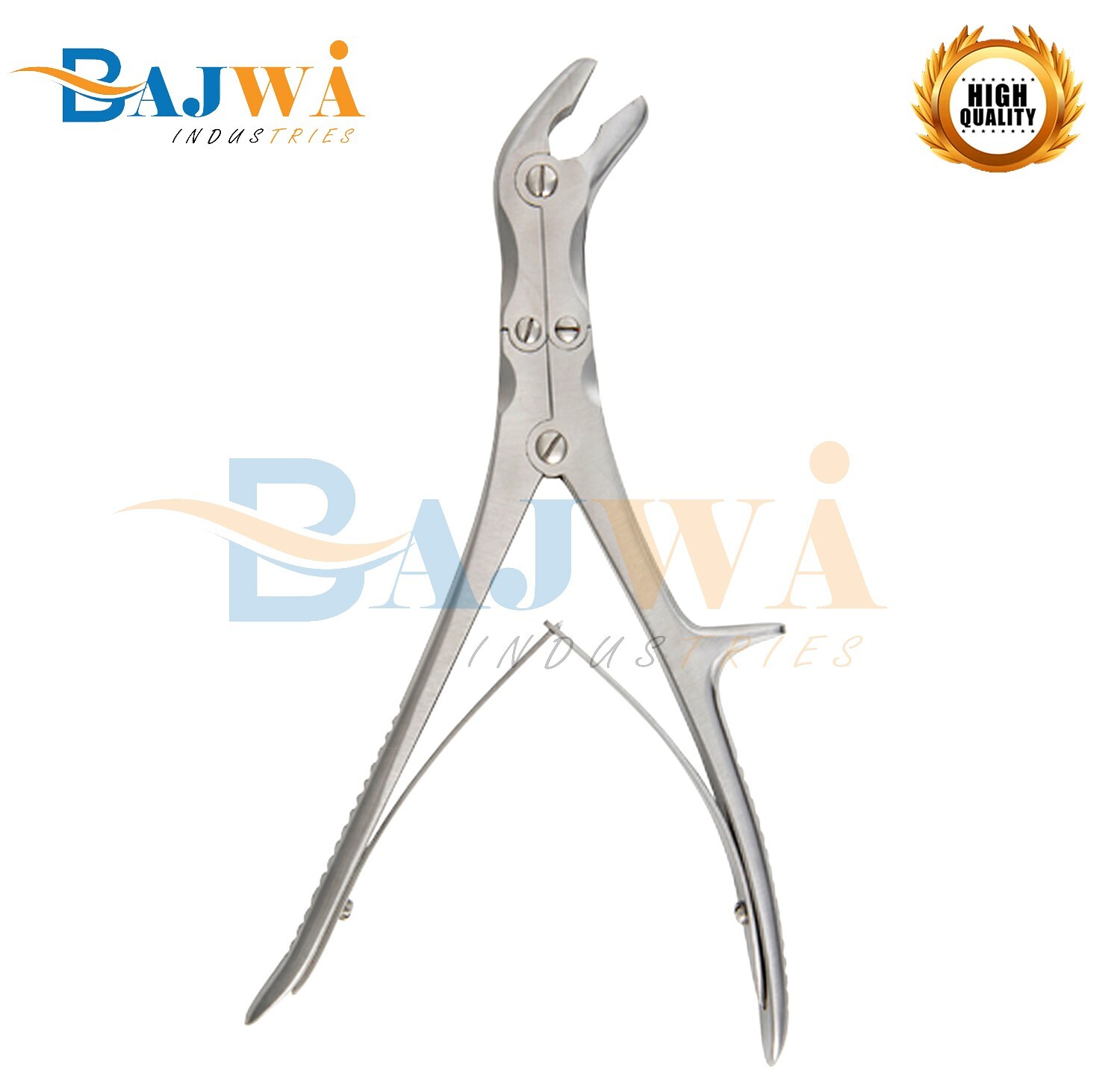 Stille Luer Bone Rongeur Angled To One Side German Grade 23cm