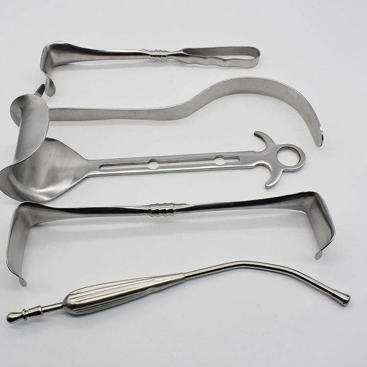 Basic Vagina Surgical Instrument Set 7 Pcs Kit Gynaecology Exam Instruments Set
