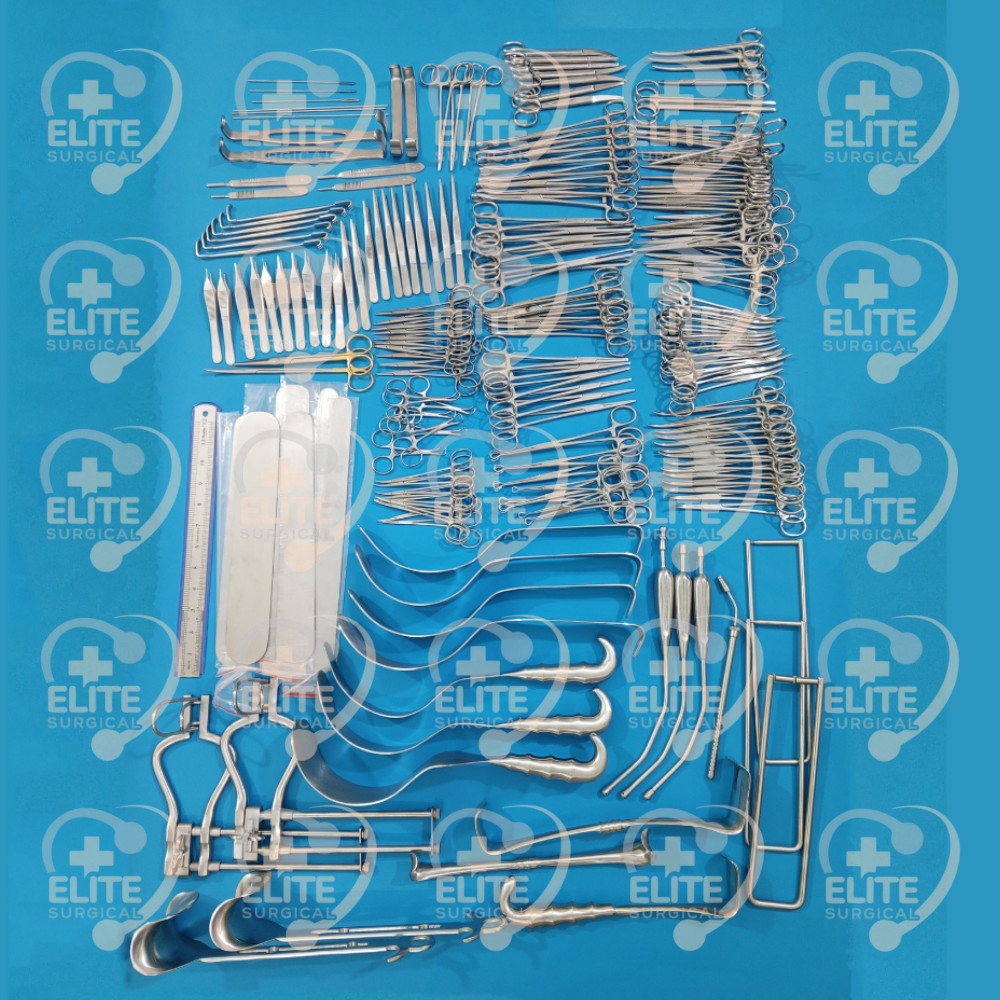 197pcs Laparotomy Surgery Set-Surgical Premium Quality Instrument