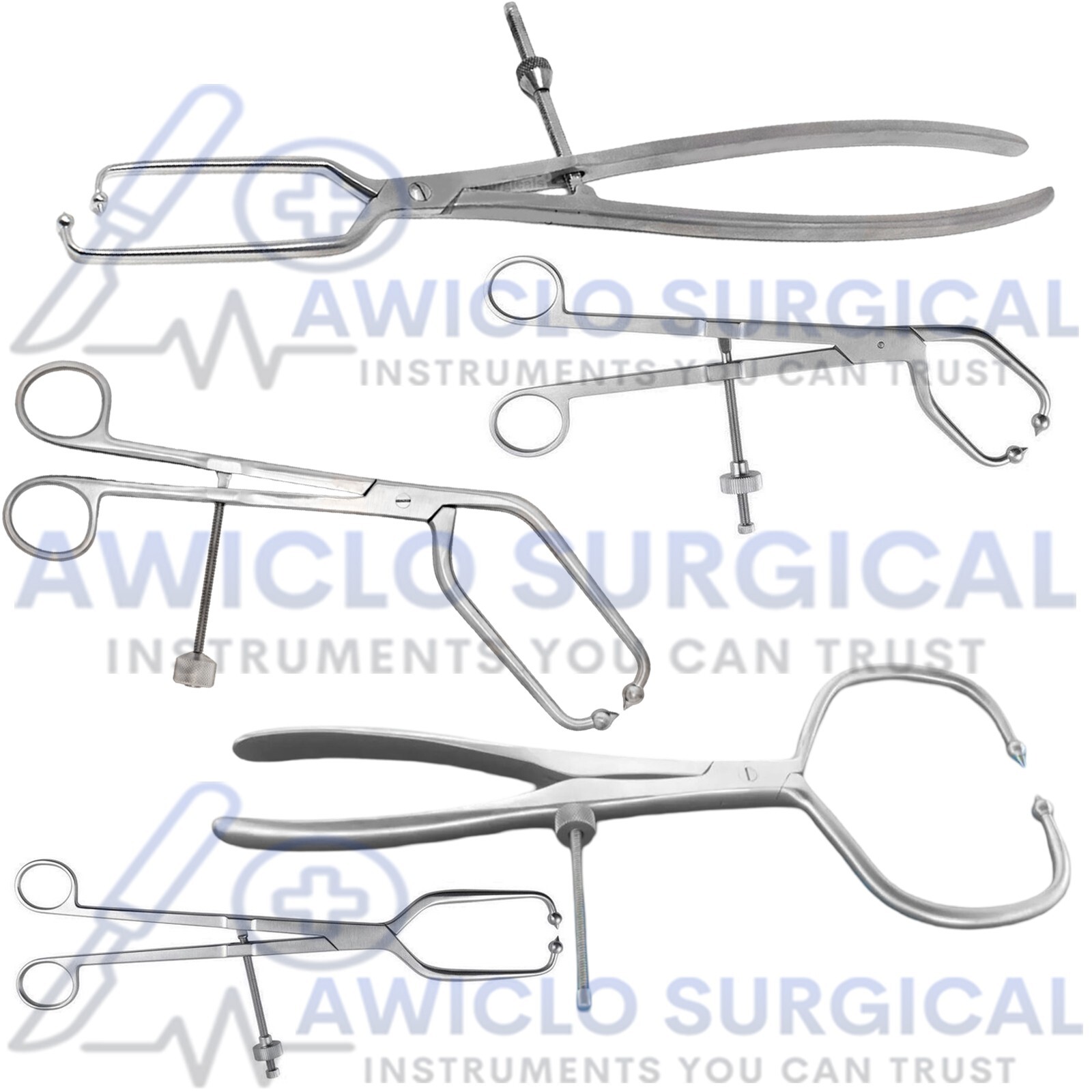 Pelvic Bone Reduction Bone Holding Forceps assorted set Orthopedic Instruments